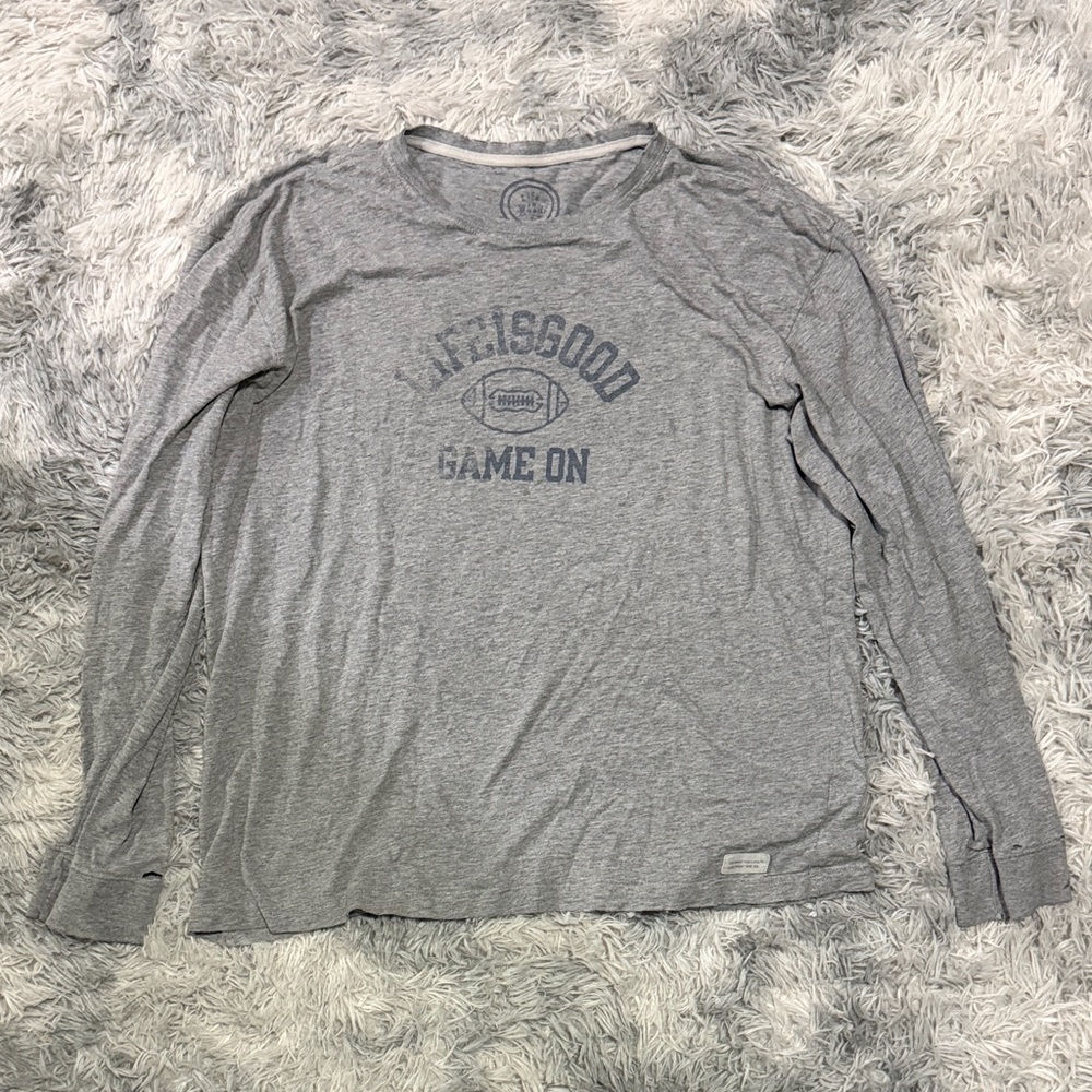 Life is Good Shirt Large Used